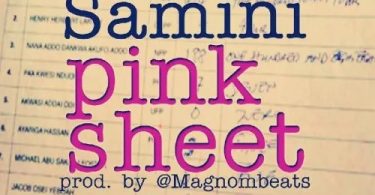 Pink Sheet (Sarkodie Diss) By Samini