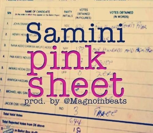Pink Sheet (Sarkodie Diss) By Samini